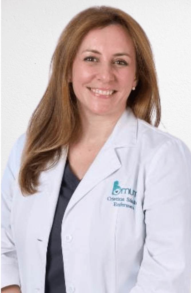 Cristina Cisneros Enfermera y responsable de analíticas